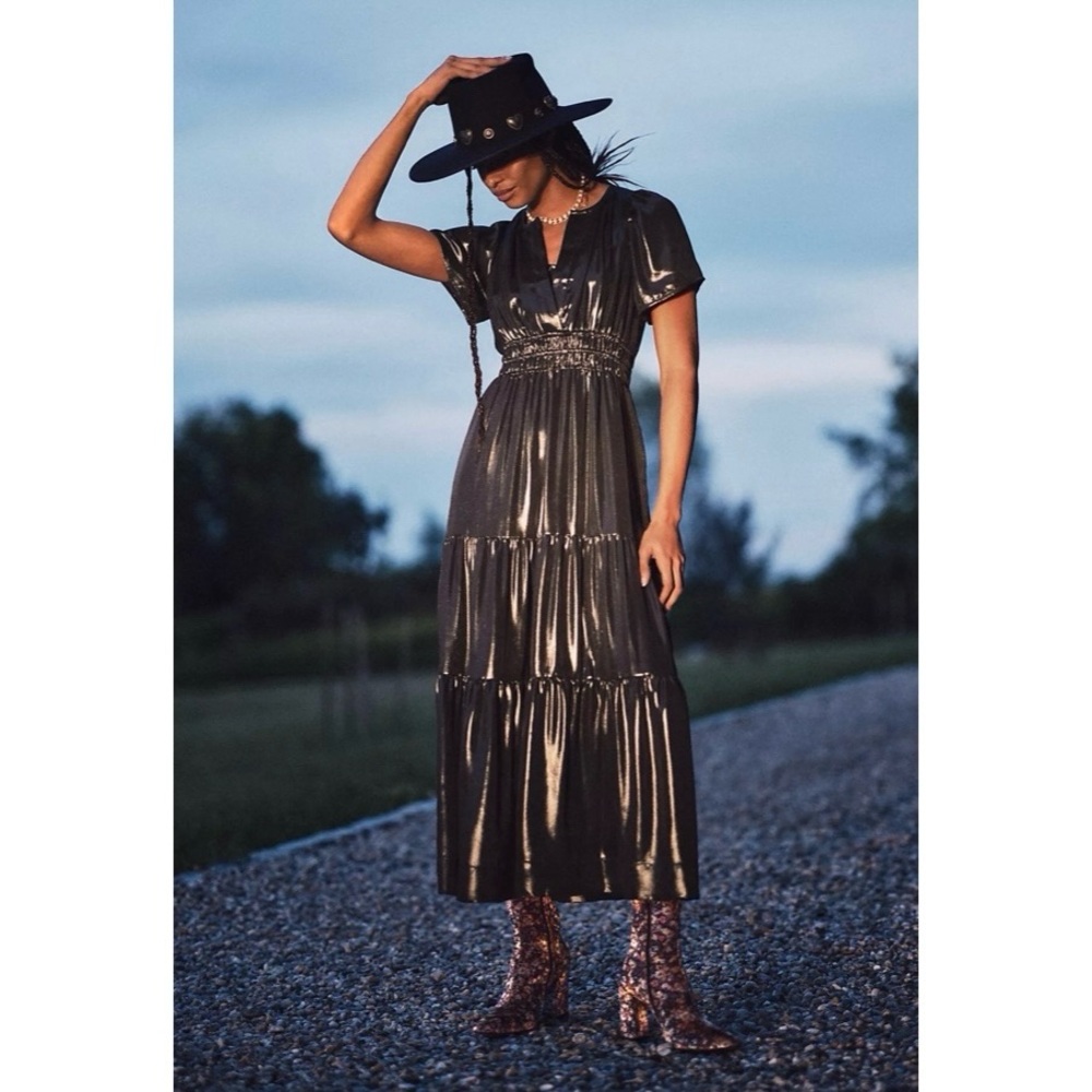 by Anthropologie The Somerset Maxi Dress Shine